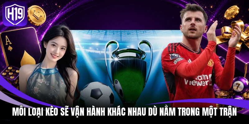 Cá Cược Bóng Đá H19: Đọc Kèo Và Phân Tích Trận Đấu Chuẩn 3 Mỗi loại kèo sẽ vận hành khác nhau dù nằm trong một trận