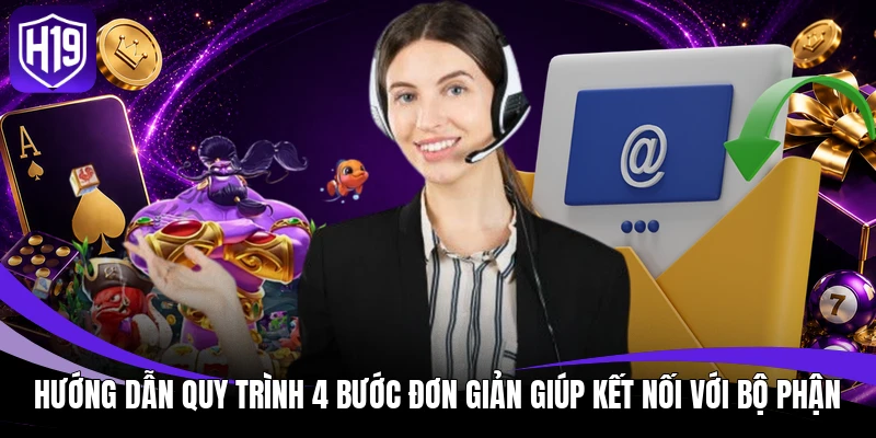Hướng dẫn quy trình 4 bước đơn giản giúp kết nối với bộ phận